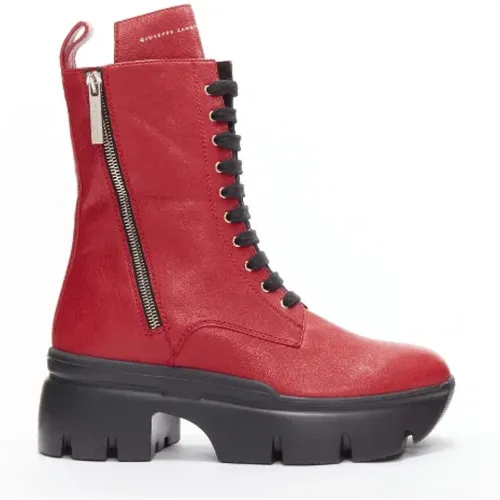 Pre-owned Leder boots - Giuseppe Zanotti Pre-owned - Modalova