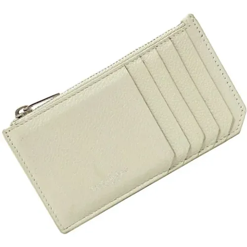 Pre-owned Wallets, female, , Size: ONE SIZE Pre-owned Leather wallets - Yves Saint Laurent Vintage - Modalova