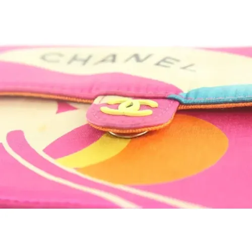 Pre-owned Multicolored Leather Chanel Flap Bag , female, Sizes: ONE SIZE - Chanel Vintage - Modalova