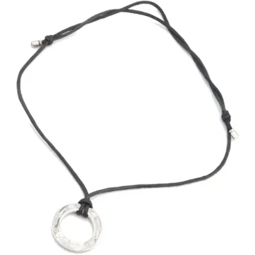 Pre-owned Jewellery, female, , Size: ONE SIZE Pre-owned Silver necklaces - Bvlgari Vintage - Modalova