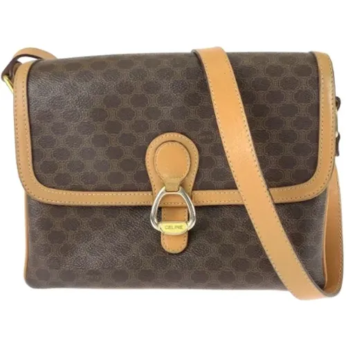 Pre-owned Cross Body Bags, female, , Size: ONE SIZE Pre-owned Canvas celine-bags - Celine Vintage - Modalova