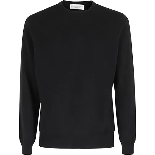 Kaschmir Hals Pullover , Herren, Größe: 2XL - Filippo De Laurentiis - Modalova