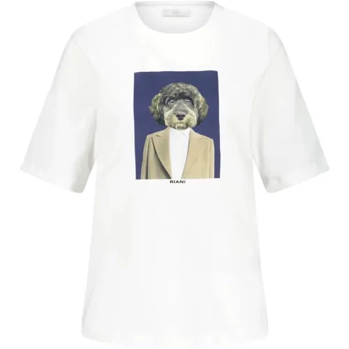 T-Shirt mit Print , Damen, Größe: XL - RIANI - Modalova