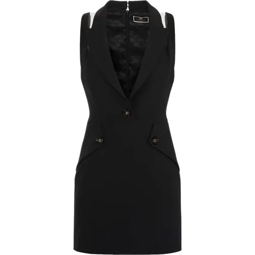 Mini Dress by , female, Sizes: 2XL, S, XL, L - Elisabetta Franchi - Modalova