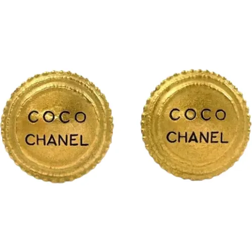 Pre-owned Jewellery, female, , Size: ONE SIZE Pre-owned Gold chanel-jewelry - Chanel Vintage - Modalova