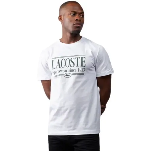 Herren Baumwoll T-Shirt Lacoste - Lacoste - Modalova