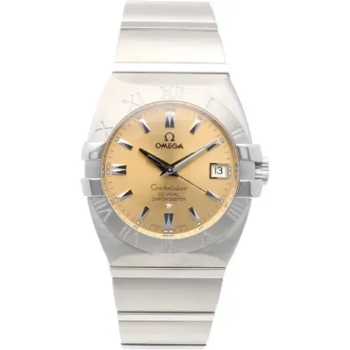 Pre-owned Watches, male, , Size: ONE SIZE Pre-owned Stainless Steel watches - Omega Vintage - Modalova