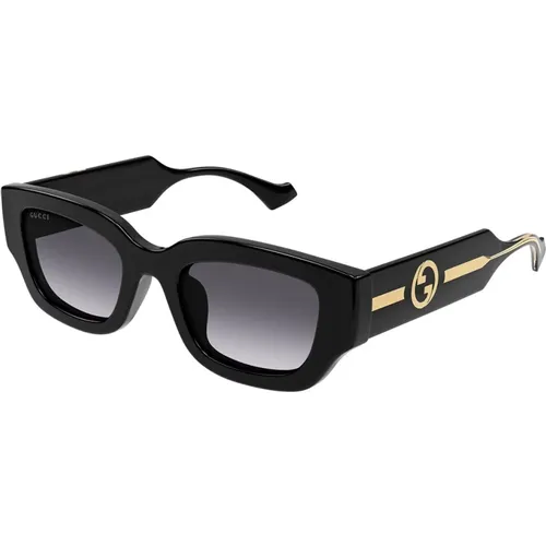 Geometric Oversized Sunglasses , unisex, Sizes: 51 MM - Gucci - Modalova