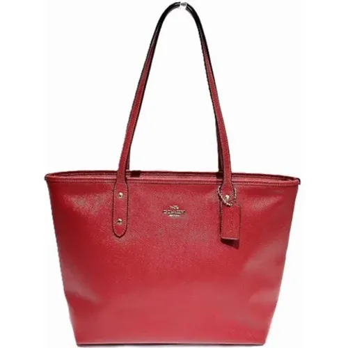 Pre-owned Tote Bags, female, , Size: ONE SIZE Pre-owned Leather shoulder-bags - Coach Pre-owned - Modalova