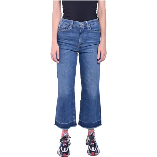 Cropped Alexa Adore Jeans , female, Sizes: W25, W26, W28 - 7 For All Mankind - Modalova