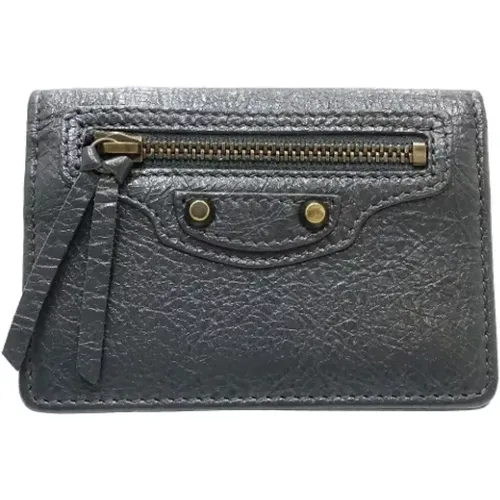 Pre-owned Wallets, female, , Size: ONE SIZE Pre-owned Leather wallets - Balenciaga Vintage - Modalova