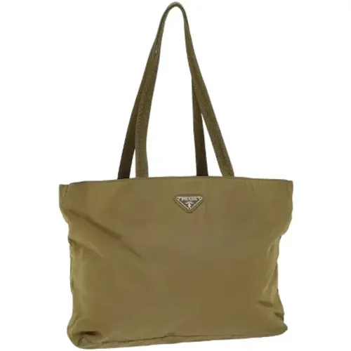 Pre-owned Tote Bags, female, , Size: ONE SIZE Pre-owned Nylon prada-bags - Prada Vintage - Modalova