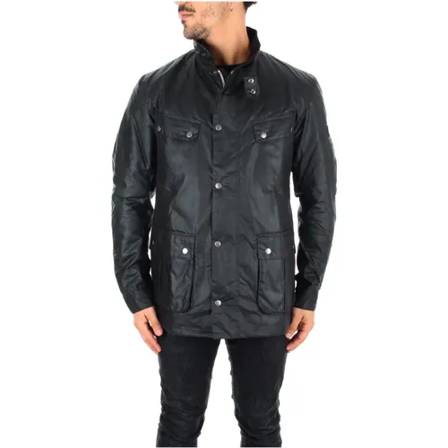 Coats with Logo and Button Closure , male, Sizes: L, 2XL, M, XL - Barbour - Modalova