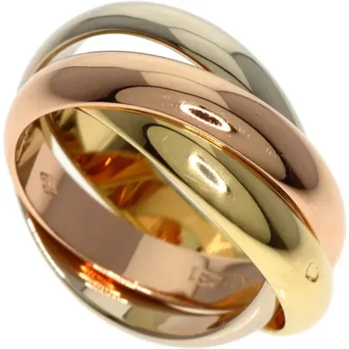 Pre-owned Gold rings , female, Sizes: ONE SIZE - Cartier Vintage - Modalova