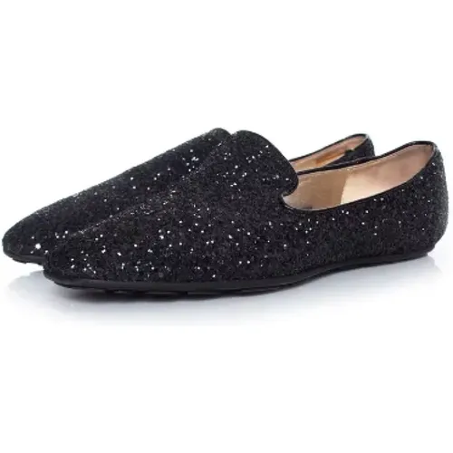 Pre-owned Fabric flats , female, Sizes: 5 UK - Jimmy Choo Pre-owned - Modalova