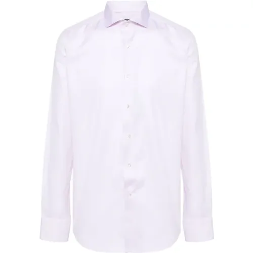 Impeccabile cotton dress shirt , male, Sizes: 4XL - Canali - Modalova