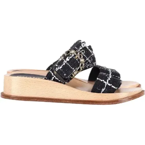 Pre-owned Wolle sandals - Chanel Vintage - Modalova