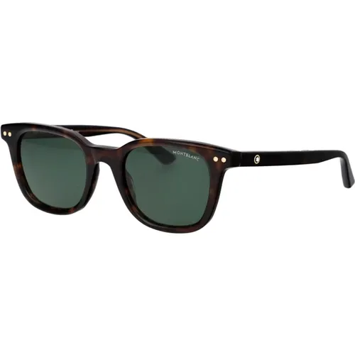 Sunglasses, male, , Size: 49 MM Stylish Sunglasses Mb0320S - Montblanc - Modalova