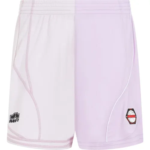 Casual Shorts, male, , Size: M Lilac Half & Half Football Shorts - Martine Rose - Modalova