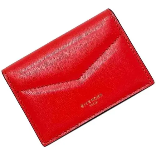 Pre-owned Wallets, female, , Size: ONE SIZE Pre-owned Leather wallets - Givenchy Pre-owned - Modalova