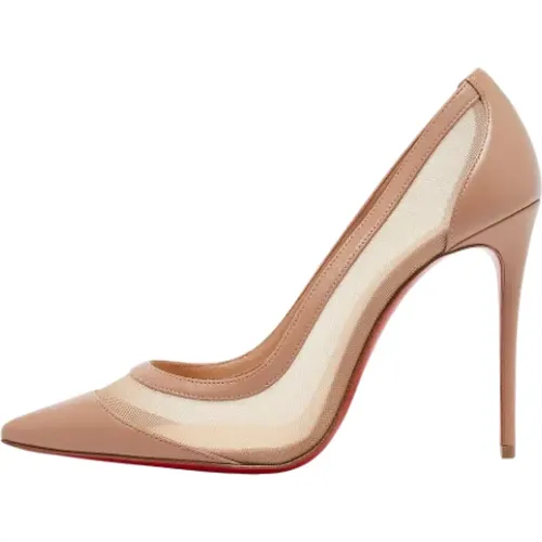 Pre-owned Pumps, female, , Size: 8 1/2 US Pre-owned Leather heels - Christian Louboutin Pre-owned - Modalova