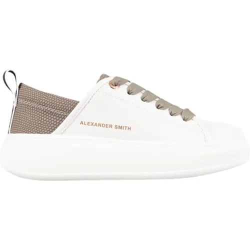 Eco Wembley Grüne Sneakers , Damen, Größe: 38 EU - Alexander Smith - Modalova