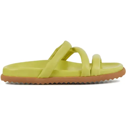 Sliders , female, Sizes: 4 UK - Via Vai - Modalova