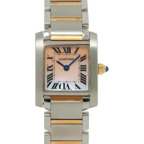 Pre-owned Watches, female, , Size: ONE SIZE Pre-owned Stainless Steel watches - Cartier Vintage - Modalova