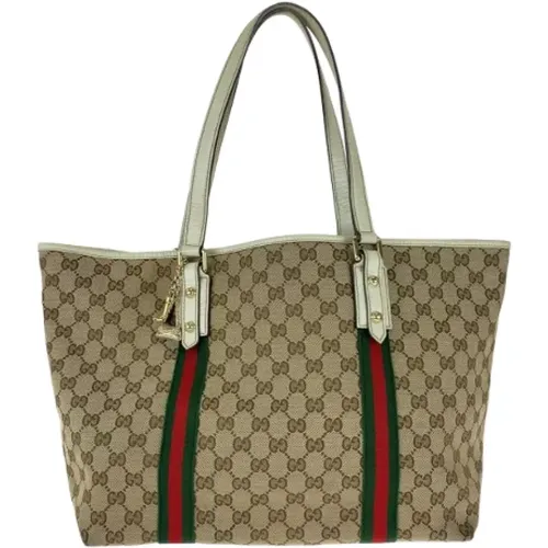 Pre-owned Canvas gucci-bags , female, Sizes: ONE SIZE - Gucci Vintage - Modalova