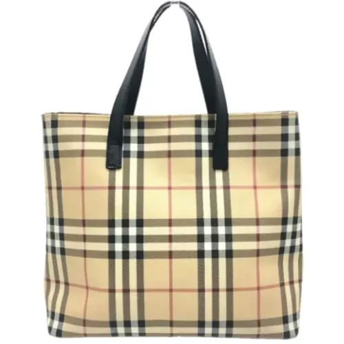 Pre-owned Tote Bags, female, , Size: ONE SIZE Pre-owned Fabric shoulder-bags - Burberry Vintage - Modalova