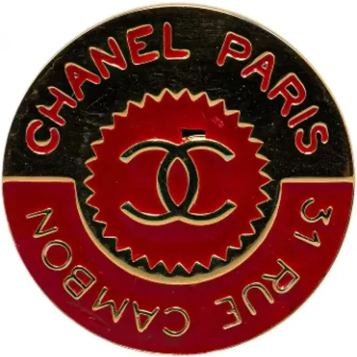 Pre-owned Jewellery, female, , Size: ONE SIZE Pre-owned Metal brooches - Chanel Vintage - Modalova