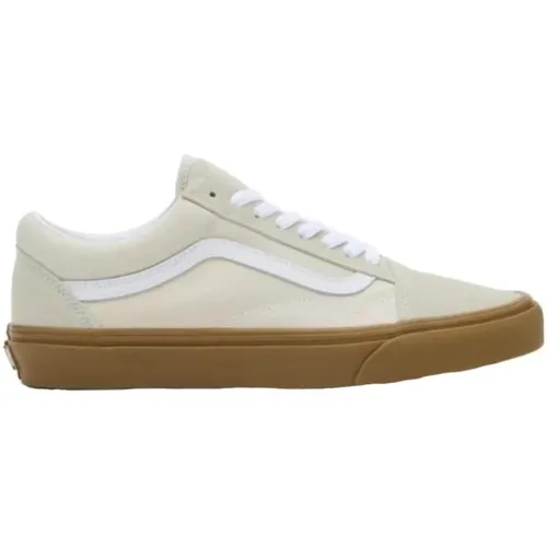 Sneakers, male, , Size: 10 US Oatmeal Old Skool Low Top Sneakers - Vans - Modalova