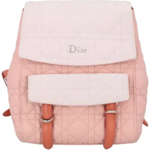 Pre-owned Leather backpacks , female, Sizes: ONE SIZE - Dior Vintage - Modalova