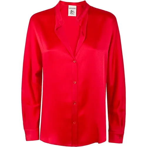 Lipstick Jeanne Shirt Semicouture - Semicouture - Modalova