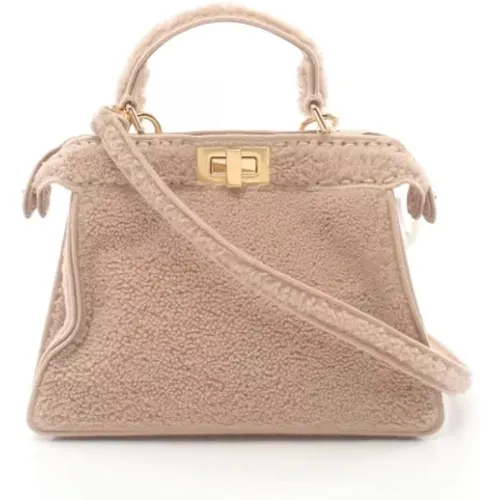 Pre-owned Leather handbags , female, Sizes: ONE SIZE - Fendi Vintage - Modalova