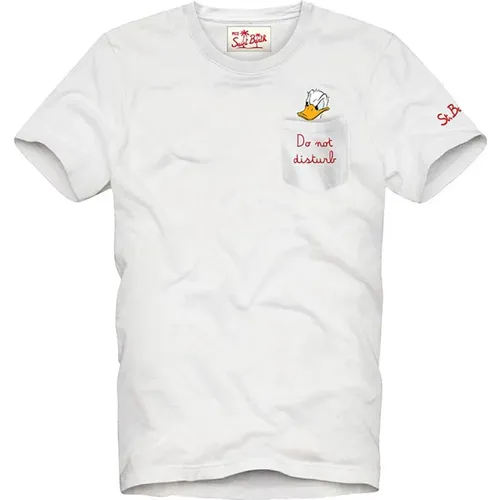 T-shirts and Polos , male, Sizes: L, S - MC2 Saint Barth - Modalova