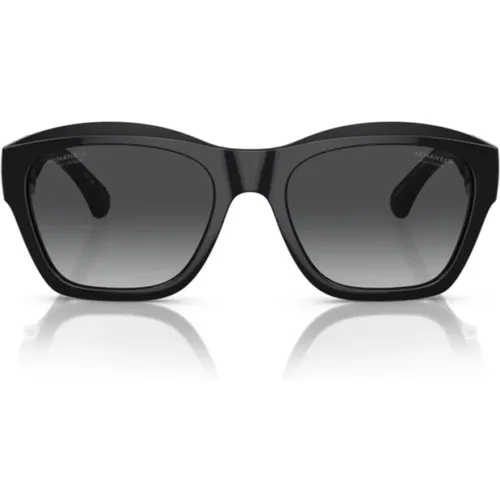 Ch6055B C622S8 Sunglasses , female, Sizes: 54 MM - Chanel - Modalova