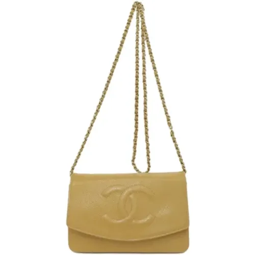 Pre-owned Cross Body Bags, female, , Size: ONE SIZE Pre-owned Leather chanel-bags - Chanel Vintage - Modalova