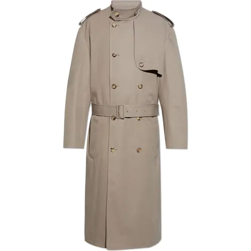 Trench Coats, male, , Size: S Loose fit trench coat - Moschino - Modalova