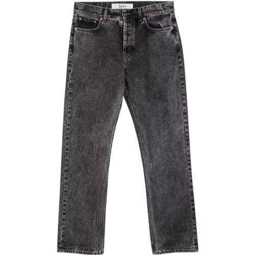 Regular Fit Denim Jeans , Herren, Größe: W33 - Séfr - Modalova