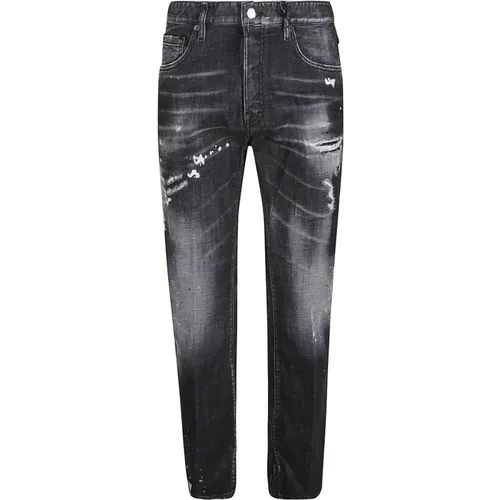 Pocket D2 Male Pants Collection , male, Sizes: S - Dsquared2 - Modalova