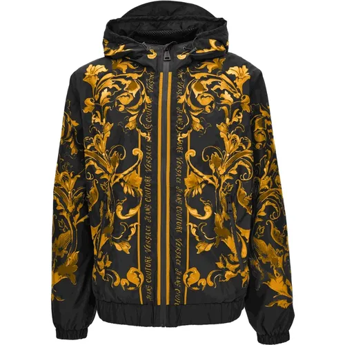 Light Jackets, male, , Size: XL Coats - Versace Jeans Couture - Modalova