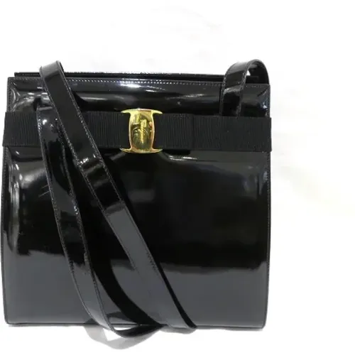 Pre-owned Cross Body Bags, female, , Size: ONE SIZE Pre-owned Plastic shoulder-bags - Salvatore Ferragamo Pre-owned - Modalova