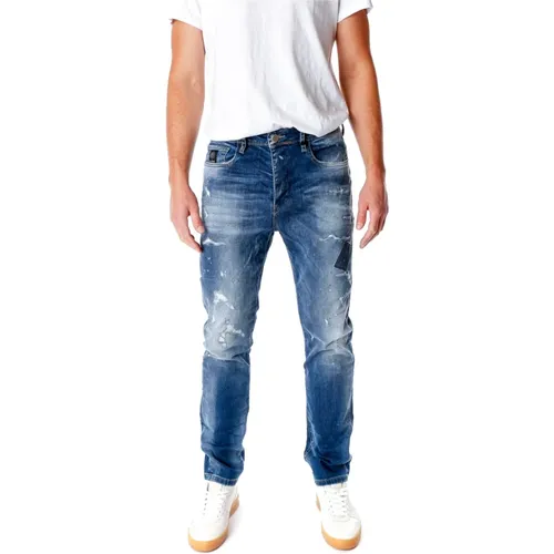 Zaven Relaxed Fit Midwaist Jeans , Herren, Größe: W32 - Elias Rumelis - Modalova