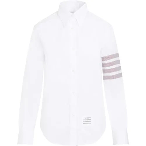 Easy Fit Point Collar Shirt , female, Sizes: XS - Thom Browne - Modalova