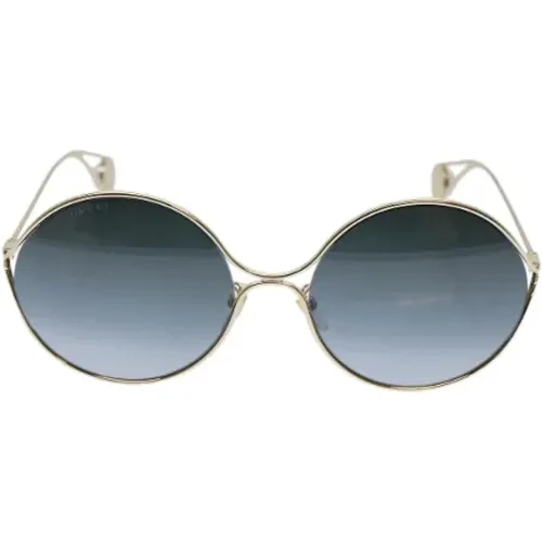 Pre-owned Metal sunglasses , female, Sizes: ONE SIZE - Gucci Vintage - Modalova