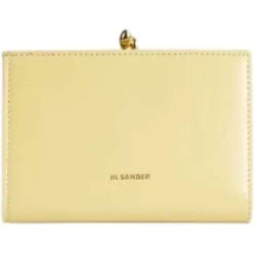 Pastel Leather Wallet , female, Sizes: ONE SIZE - Jil Sander - Modalova