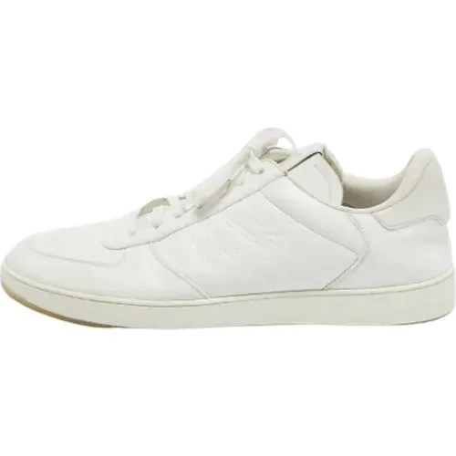 Pre-owned Sneakers, male, , Size: 9 1/2 US Pre-owned Leather sneakers - Louis Vuitton Vintage - Modalova