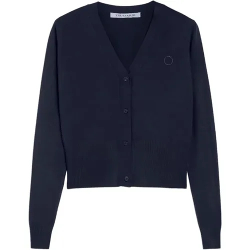 Cardigans , female, Sizes: XS - Trussardi - Modalova