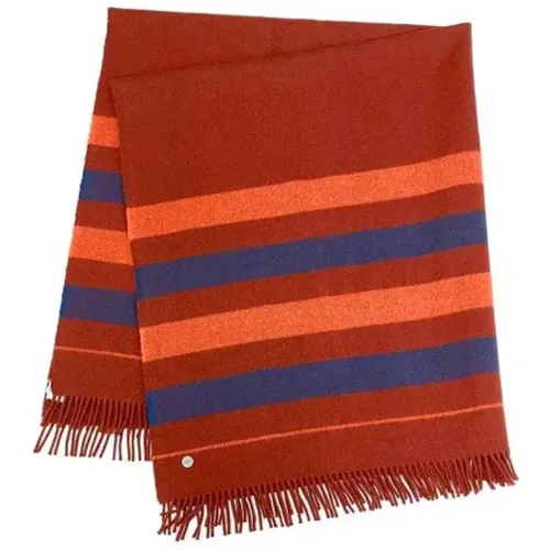 Pre-owned Scarves, female, , Size: ONE SIZE Pre-owned Wool scarves - Hermès Vintage - Modalova